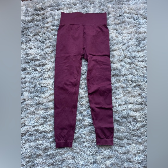 Deep Plum Knix Seamless Leggings - Picture 2 of 7